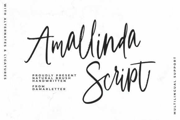 Amallinda Script: A Font Designed for Editorial Connection