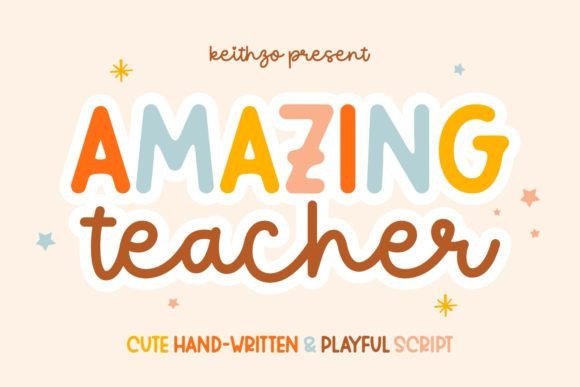 Amazing Teacher Font: A Marketing Designer's Campaign Review
