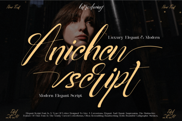 Anicha Script: A Crafted Touch for Modern Branding