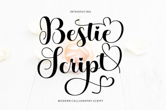 Bestie Script: A Modern Typeface for Editorial Personality