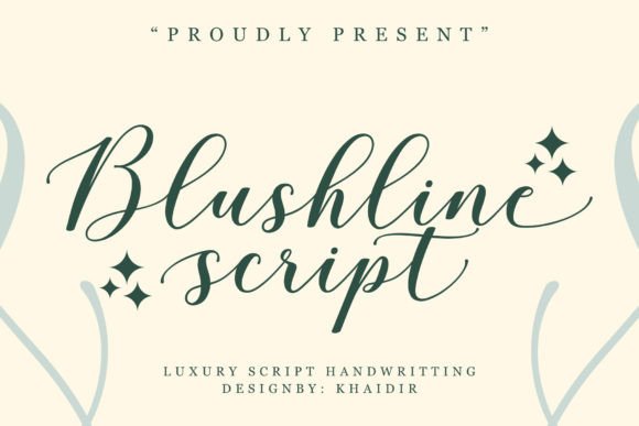 Blushline Script: A Beautiful Font for Building a Trustworthy Brand