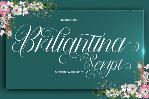 Briliantina Script: A Modern Font for Editorial Elegance