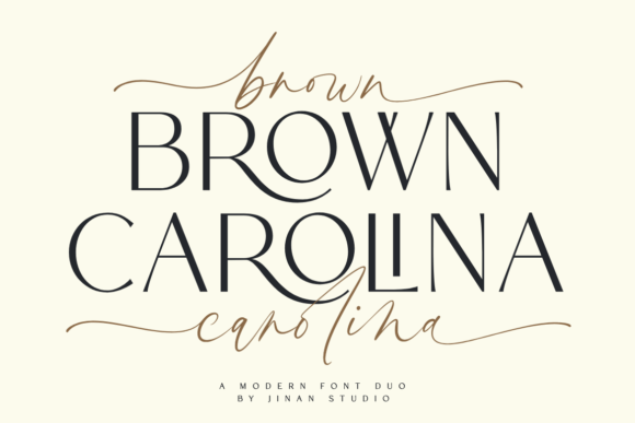 Brown Carolina Duo: A Font for Thoughtful Editorial Design