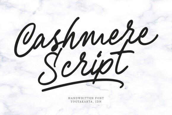 Cashmere Script: A Designer's Review of This Elegant Handwriting Font