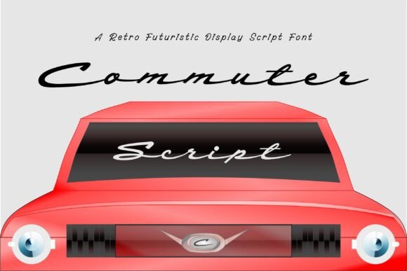 Commuter Script: A Designer Review of This Retro Futuristic Typeface