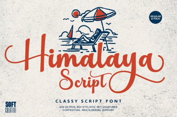 Crafting Editorial Elegance with Himalaya Script