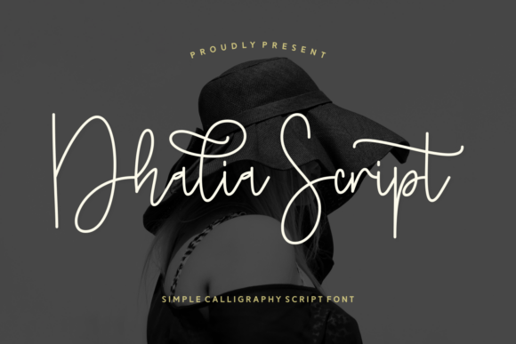 Crafting with Elegance: The Dhalia Script Font