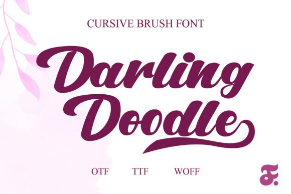 Darling Doodle Script Font for a Memorable Business Brand