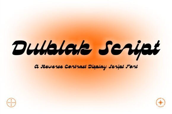 Dulblak Script: A Font for Campaigns That Demand Attention