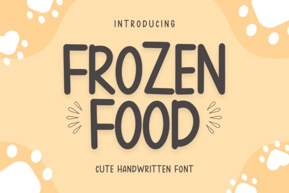 Frozen Food: A Font for Distinctive Digital Branding