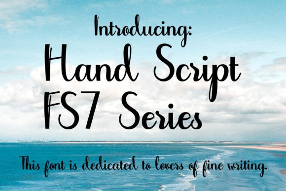 Hand Script - F7 Series: An Editorial Designer’s Perspective