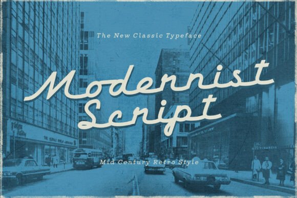 Modernist Script: When a Designer's Intuition Says 'Yes'