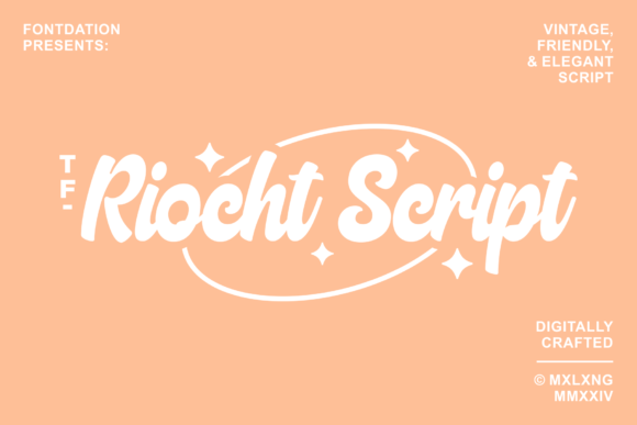 Riocht Script: A Bold Handwritten Font for Distinctive Brands