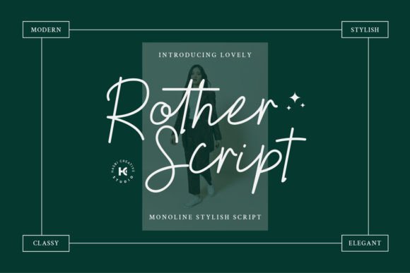 Rother Script: The Elegant Typography That Makes Campaigns Stand Out
