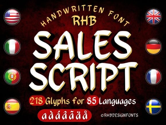 Sales Script Font: Your Secret Weapon for Authentic Crafted Products