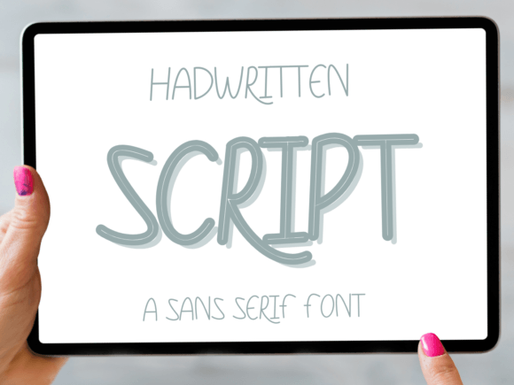 Script Amp: Using a Friendly Handwritten Font for Campaign Impact