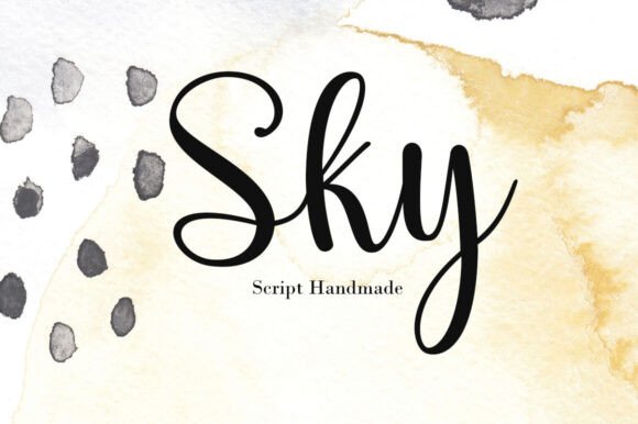Sky Script: The Timeless Handwritten Font for Marketing