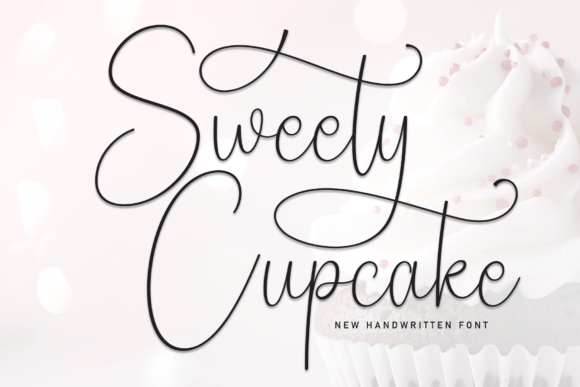 Sweety Cupcake: A Script Font for Editorial Grace