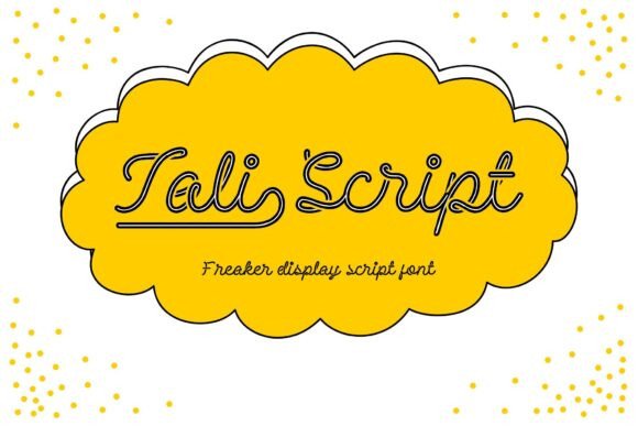 Tali Script: A Modern Display Font for Digital Brand Expression