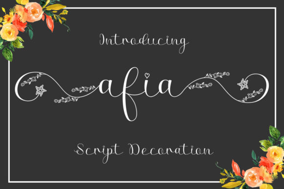 The Afia Script Font: A Designer's Tool for Digital Engagement