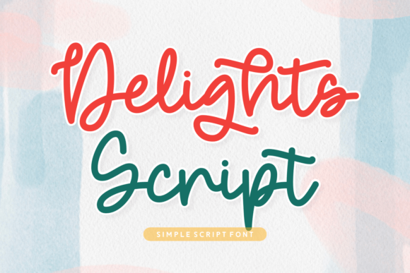 The Crafting Powerhouse: Delights Script Font for Product Creation