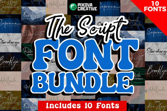 The Script Bundle: Your Ultimate Handcrafted Typography Toolkit