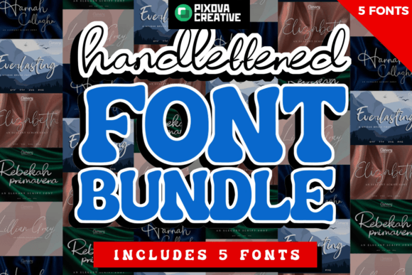 Using the Handlettered Script Bundle to Build a Memorable Brand