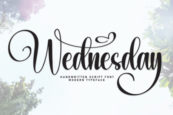 Wednesday Font: A Refined Script for Editorial Mood